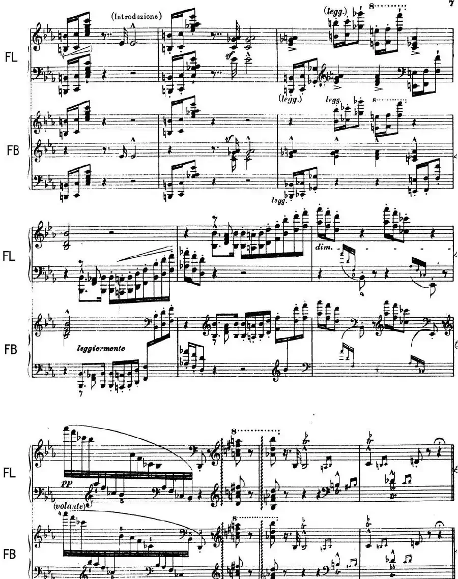 6首帕格尼尼大练习曲（Andantino capriccioso）