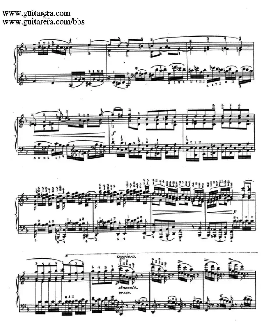 d小调托卡塔与赋格（BWV 565·陶西格改编钢琴独奏版）