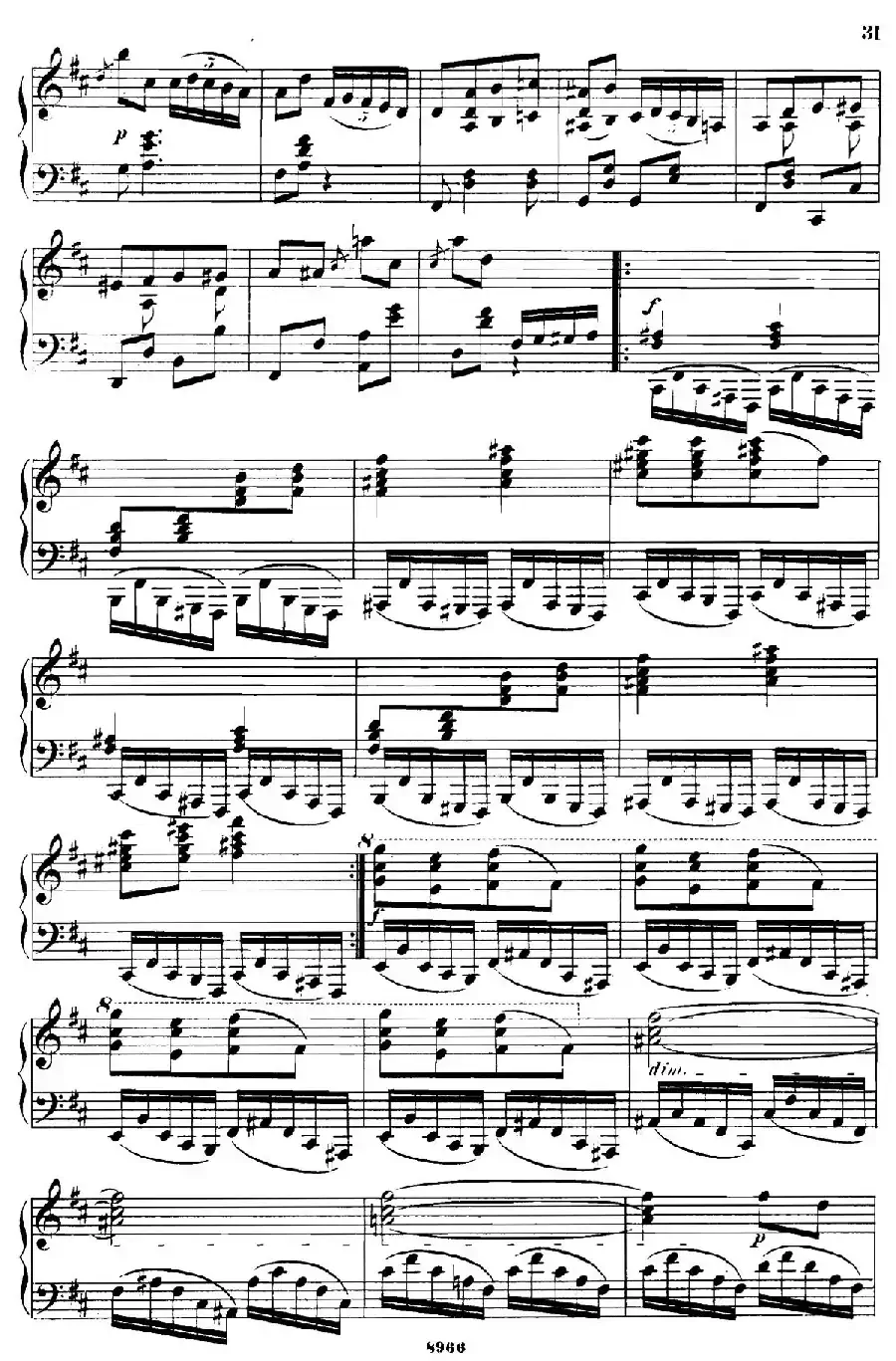 舞会 Le Bal Op.14（No.3）
