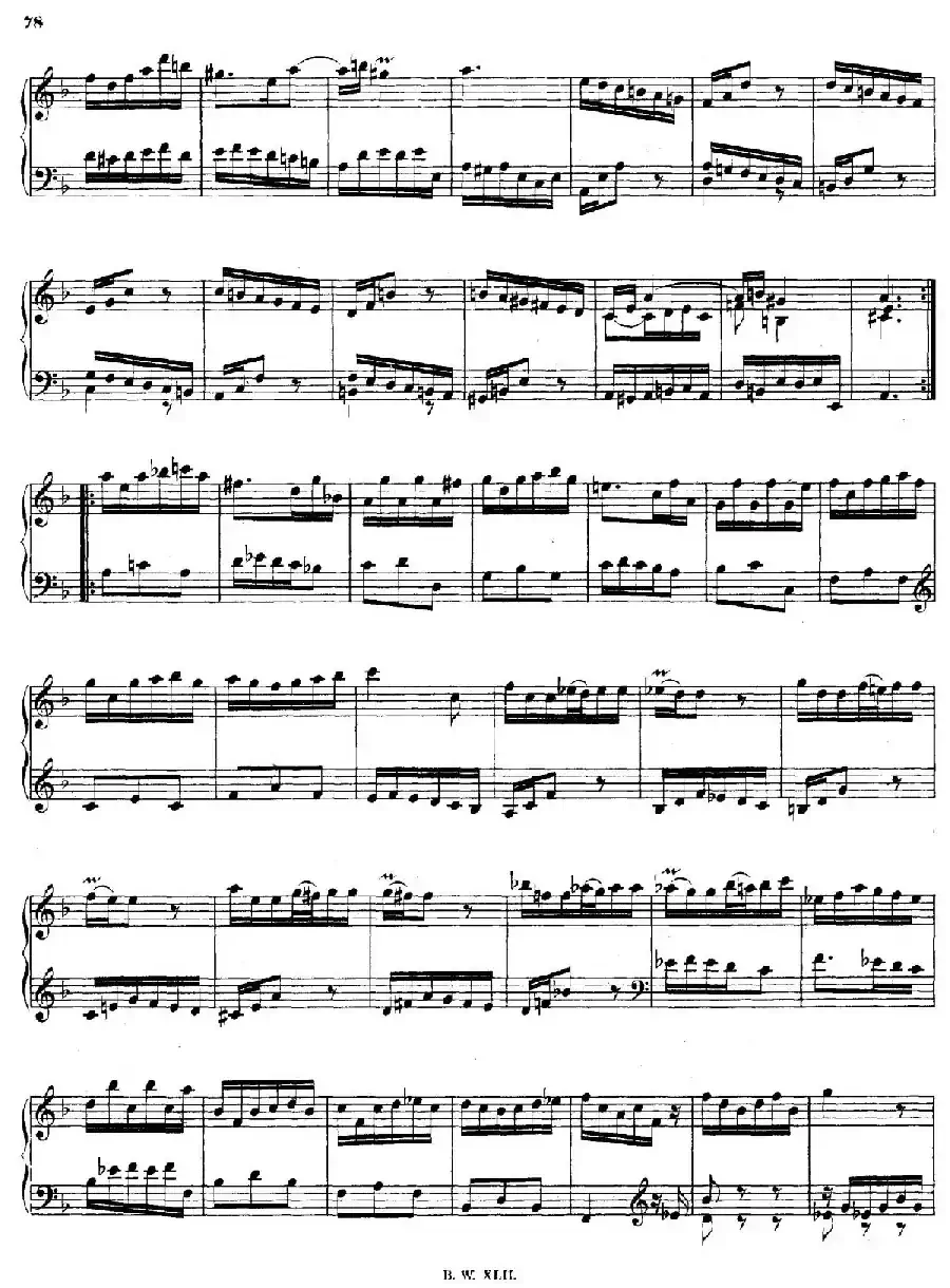 16 Concertos BWV 972-987（十六首为独奏古钢琴而作的协奏曲）（P11——20）
