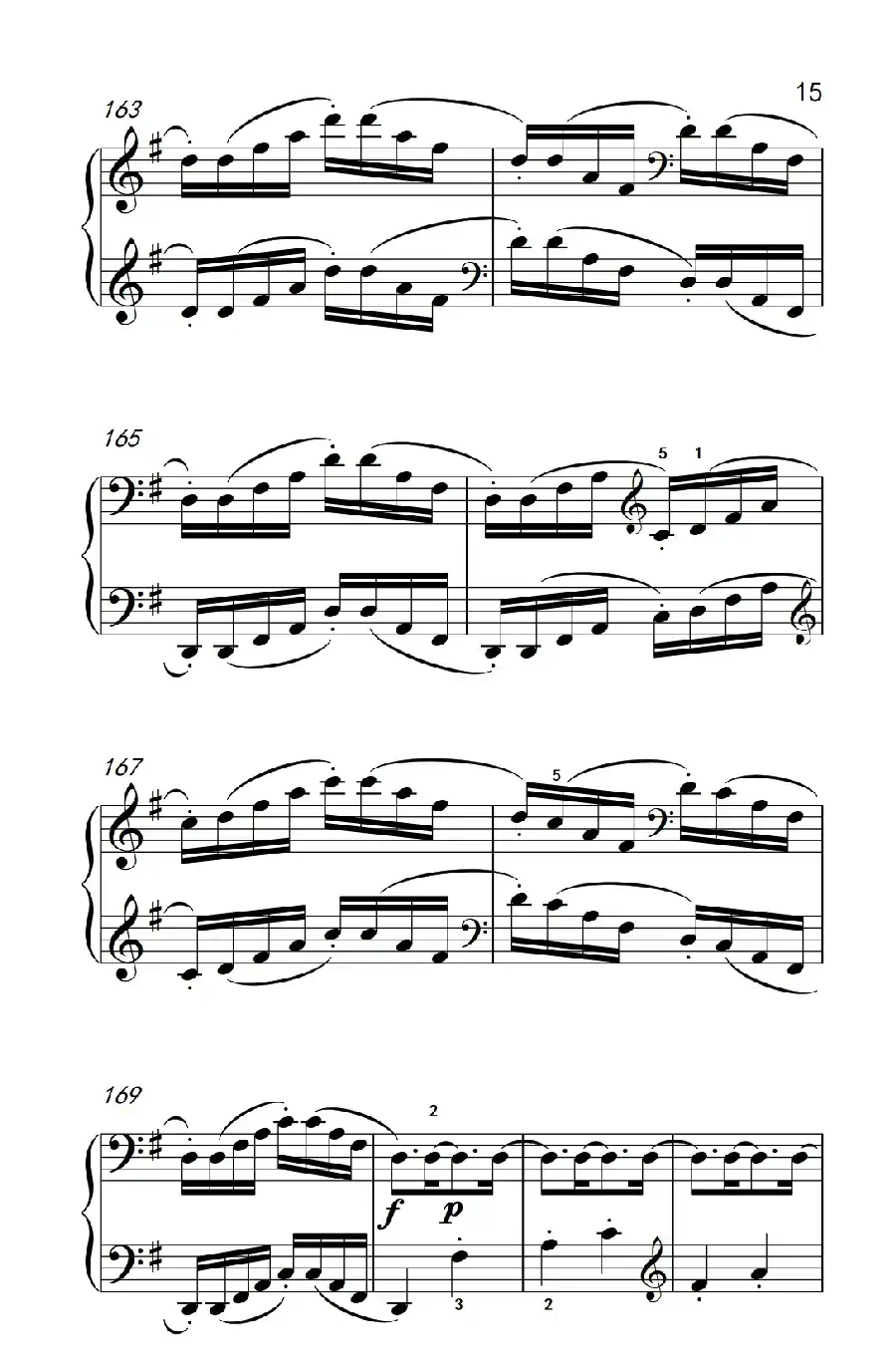 第九级2.G大调奏鸣曲 第一乐章 Op.31 No.1（中央音乐学院 钢琴（业余）考级教程 7-9级）