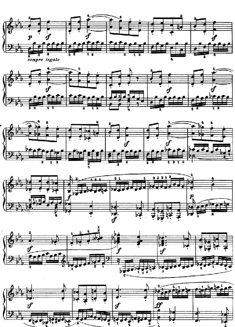 Piano Sonata in Es-dur Op. 27-1（降E大调第十三钢琴奏鸣曲）