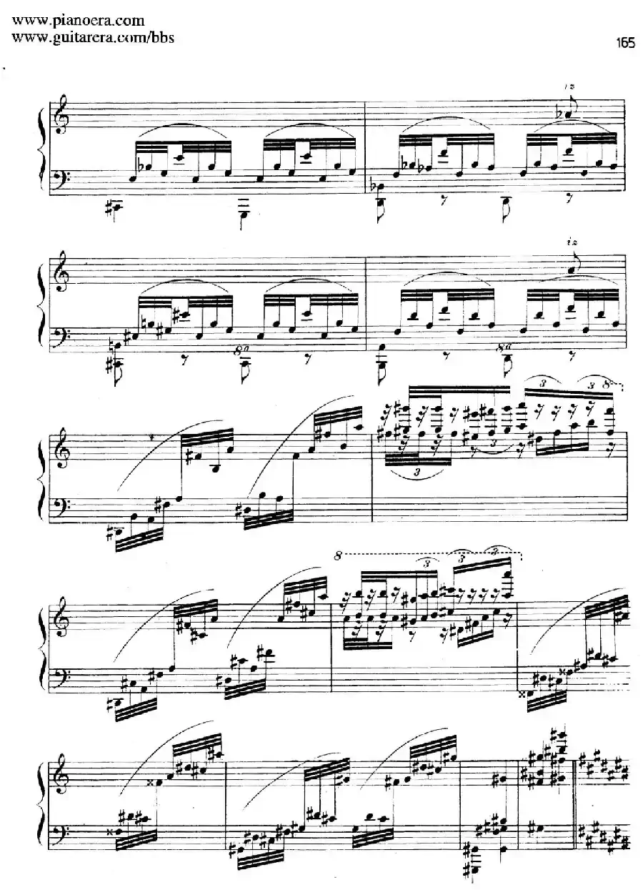 Allegro de Concierto（升C大调音乐会快板）
