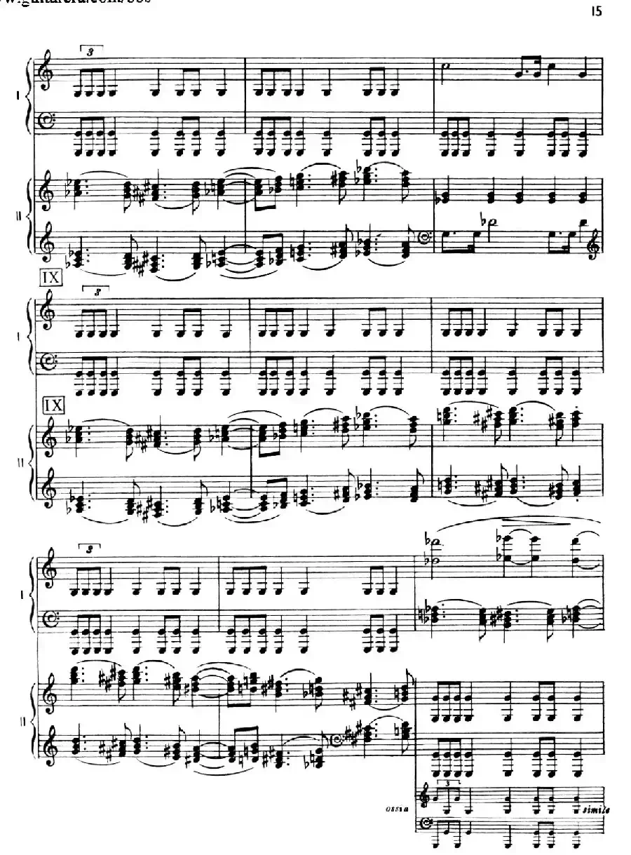 The Planets Op.32（双钢琴）（行星·第一乐章 火星—战争使者）