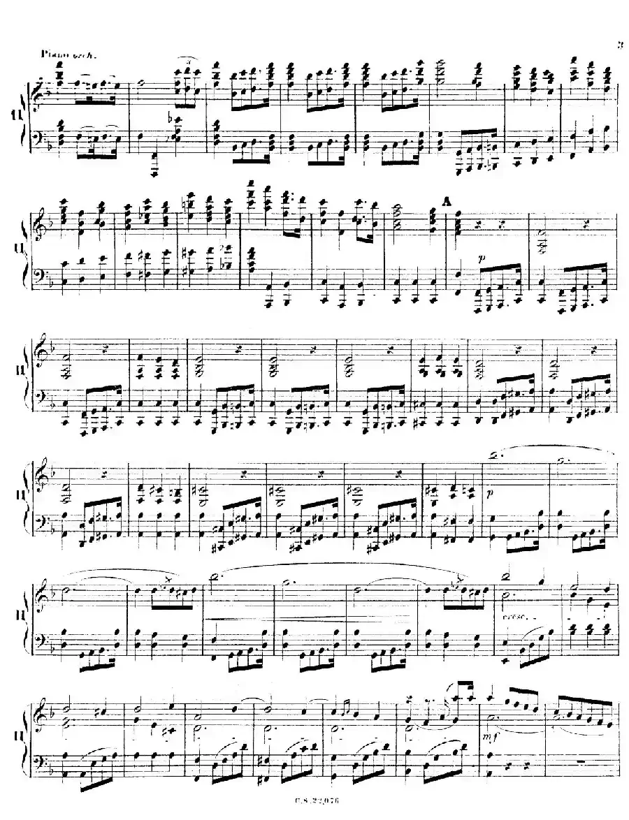 Piano Concerto No.2 in F Major Op.35（F大调第二钢琴协奏曲·Ⅰ·双钢琴）