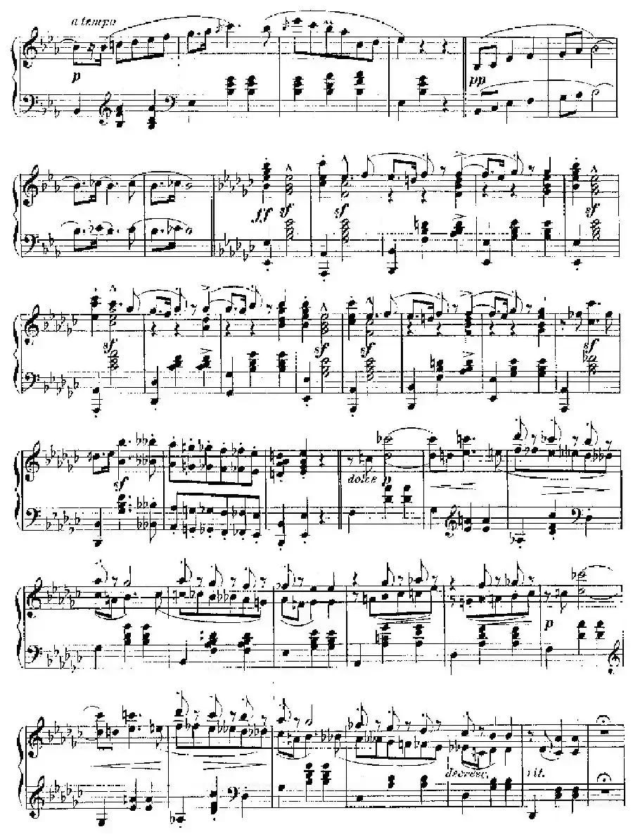 Five Polish National Dance Op.3（5首波兰民族舞曲 No.1）