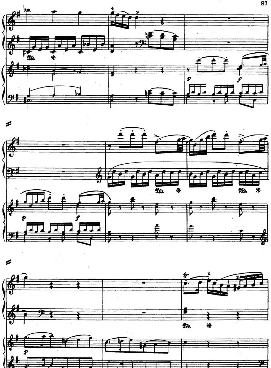 二十八部钢琴协奏曲 No.5（P31-45）