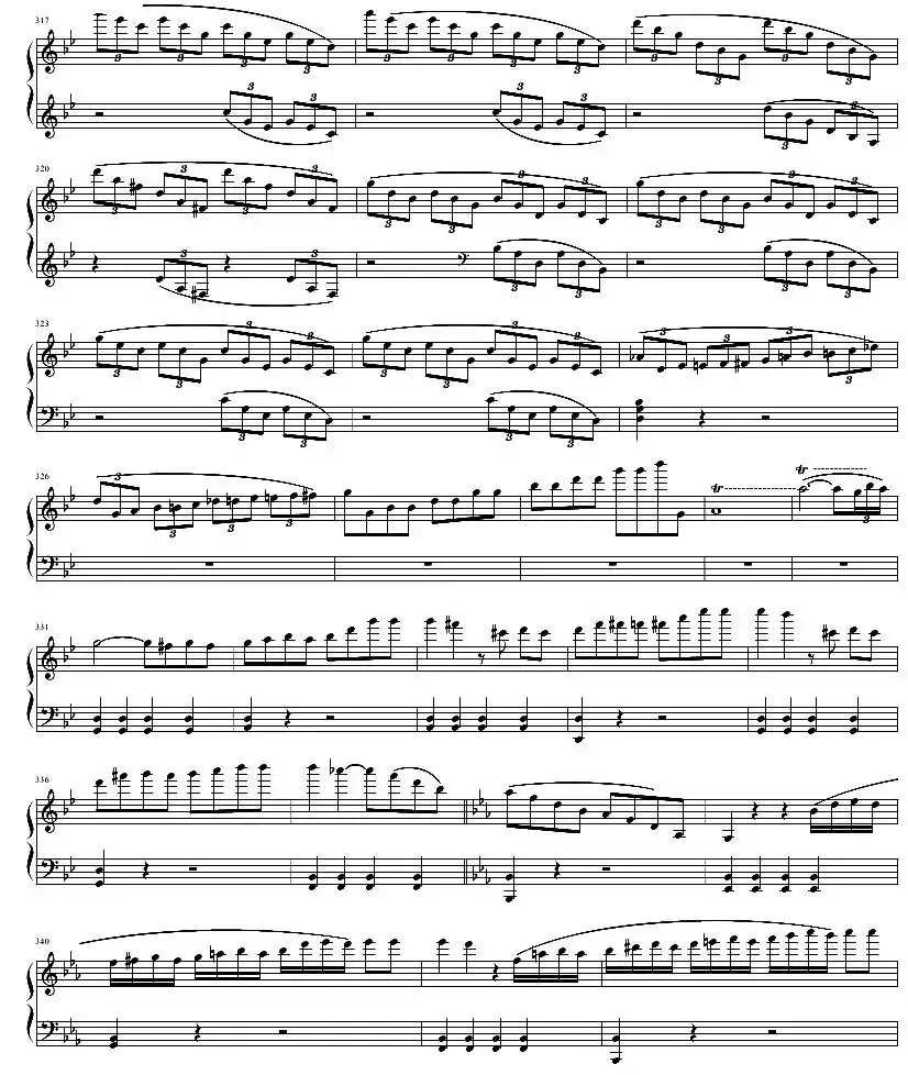 贝多芬钢琴协奏曲Op61第一乐章