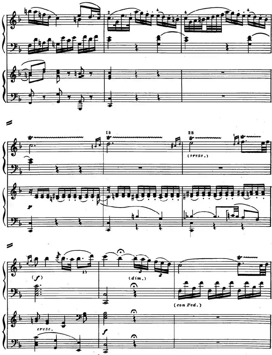 二十八部钢琴协奏曲 No.13（P31-45）