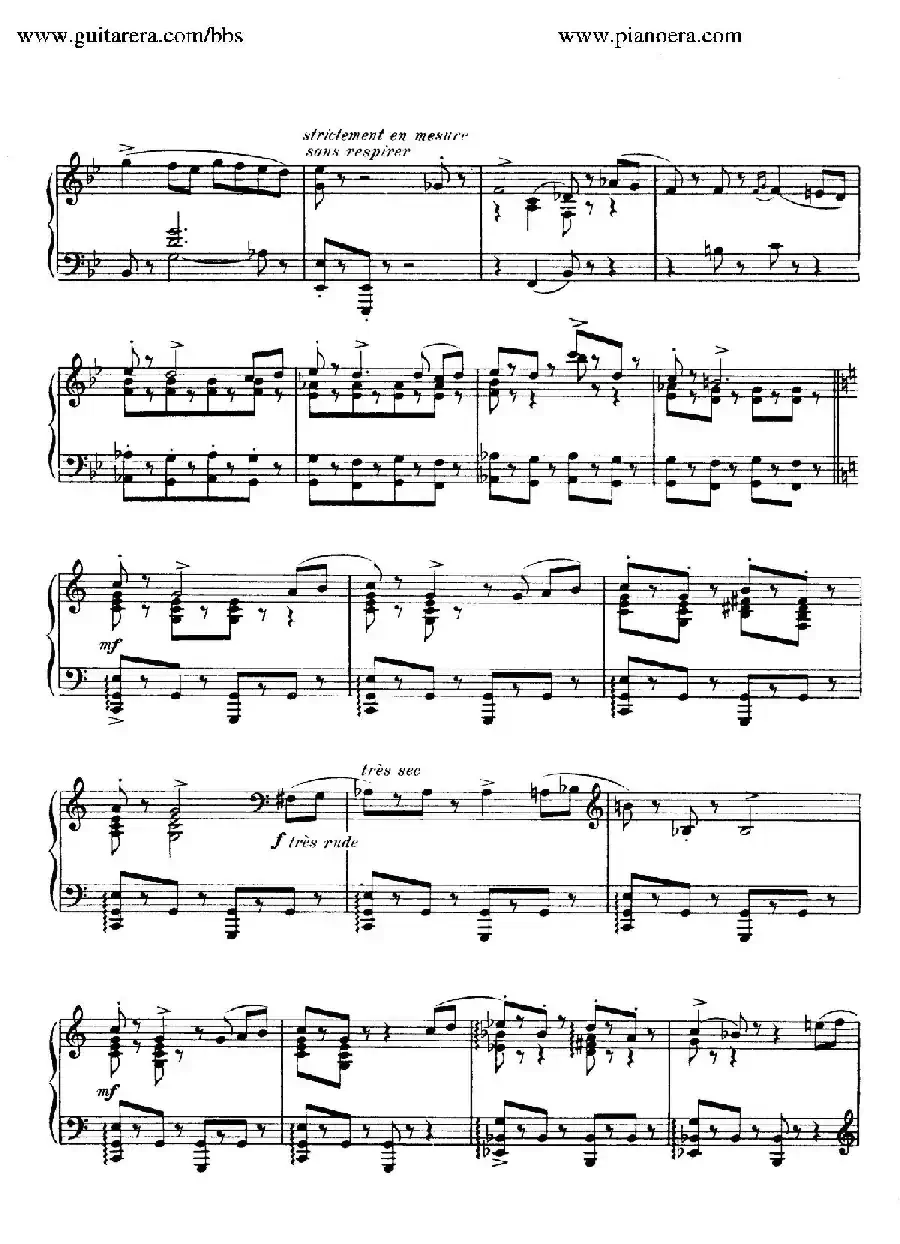 15 Improvisations（15首即兴曲·Ⅵ）