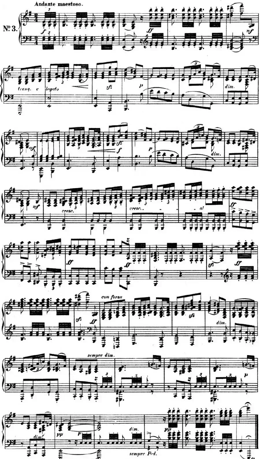 门德尔松无词歌Op.62(NO.3)