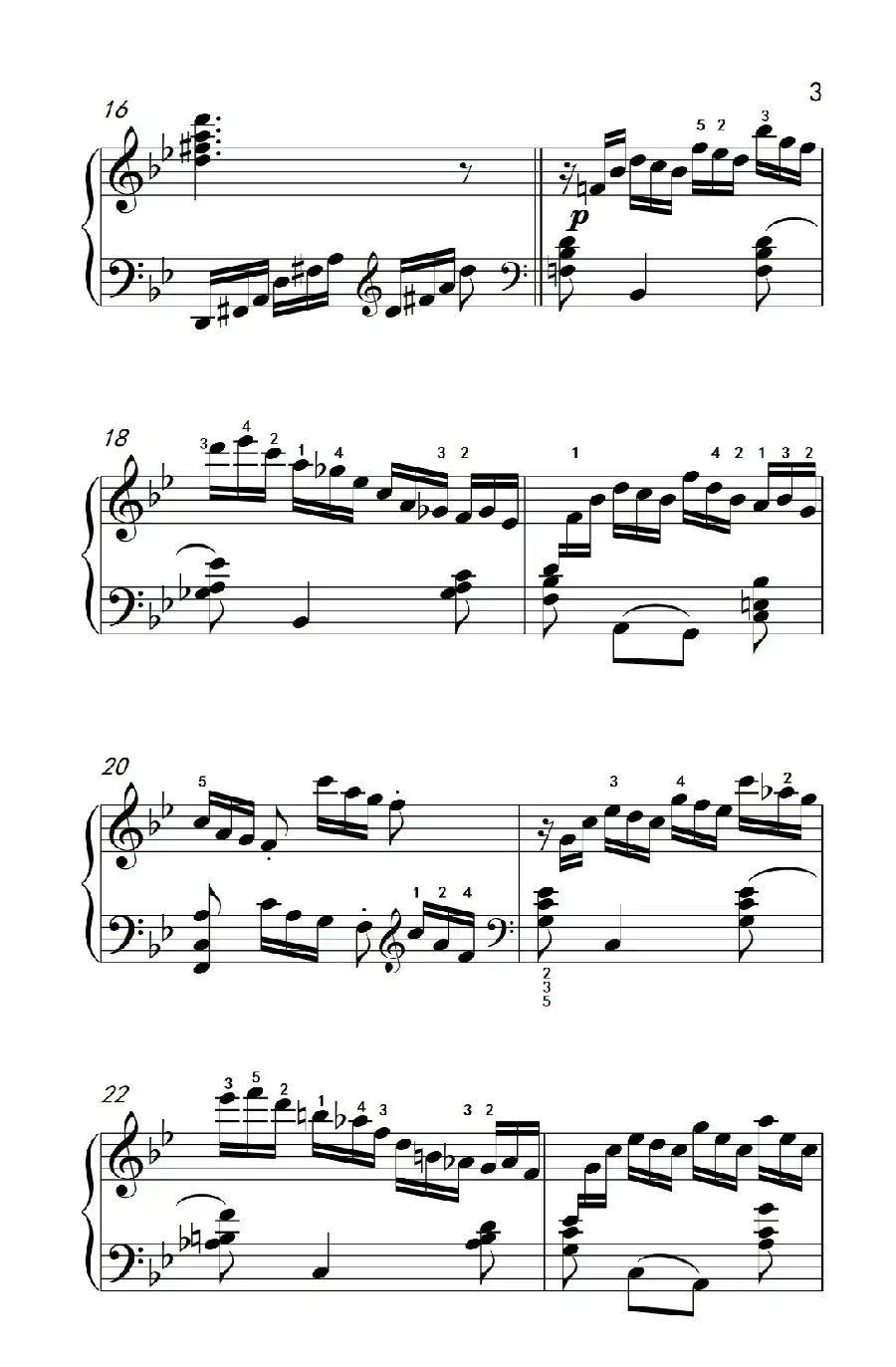 第九级3.练习曲 No.2（中央音乐学院 钢琴（业余）考级教程 7-9级）