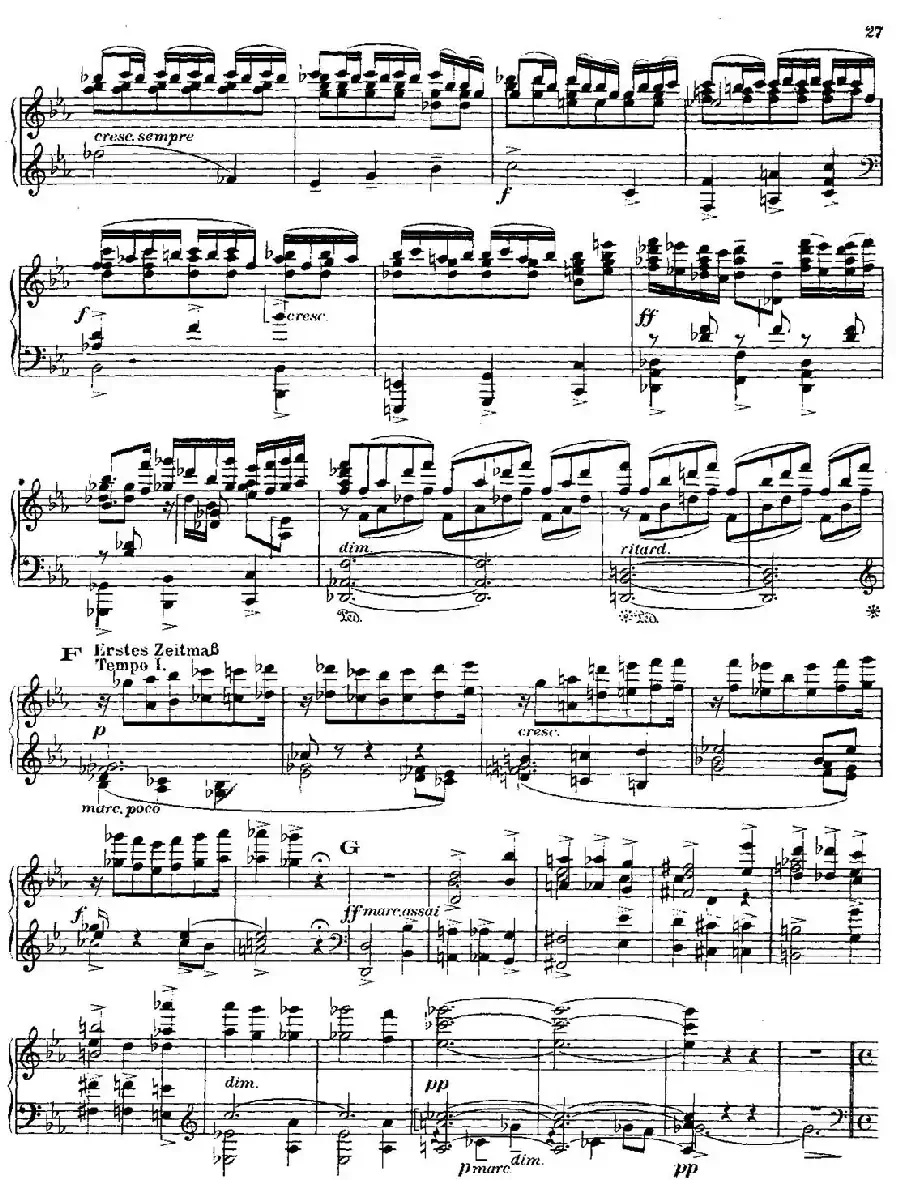 Symphony No.3 in d Minor - Solo Piano（d小调第三交响曲·钢琴独奏版·Ⅱ）