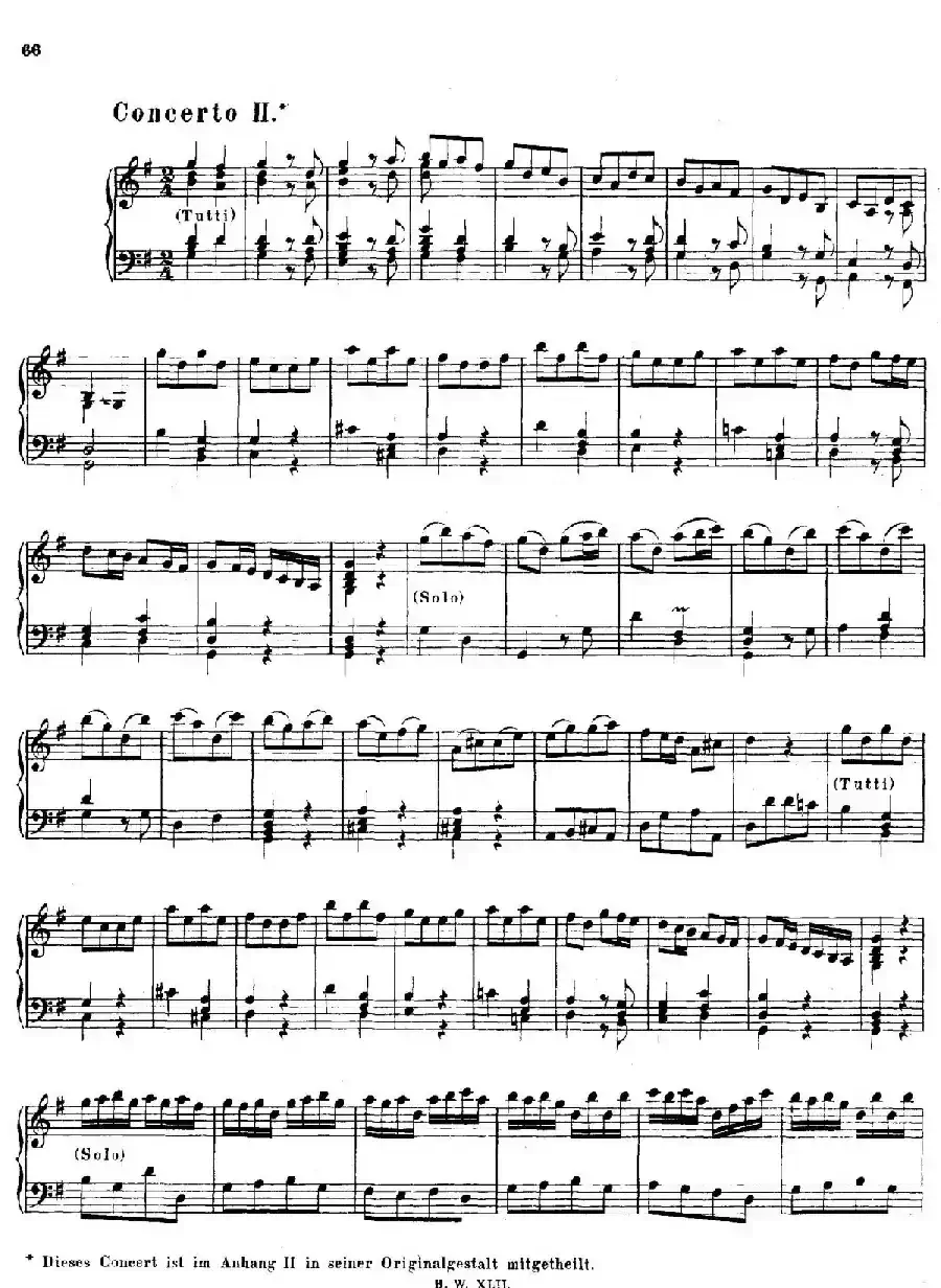 16 Concertos  BWV 972-987（十六首为独奏古钢琴而作的协奏曲）（P1——10）