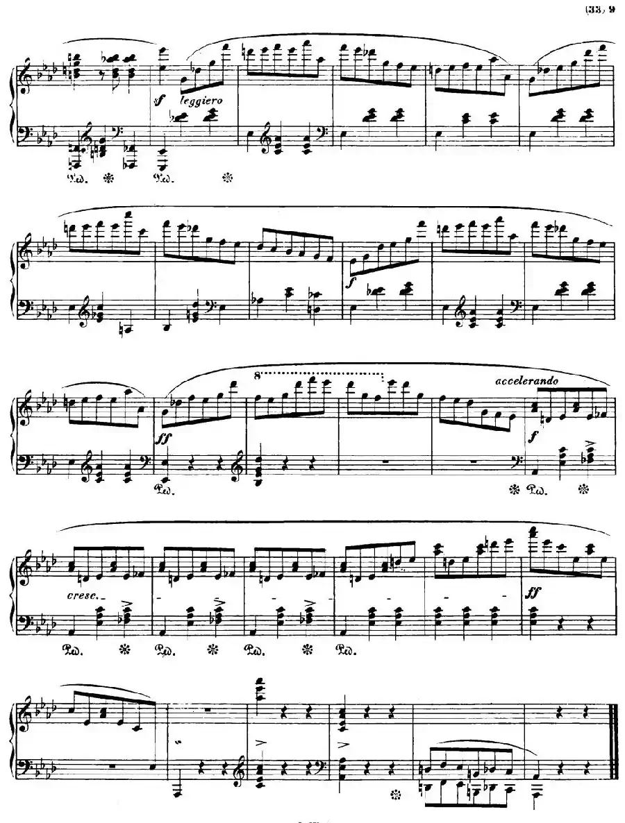 降A大调圆舞曲Op.42