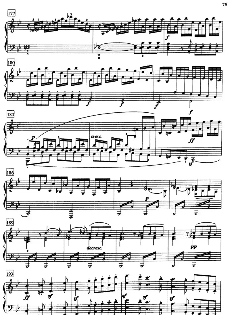 bB大调奏鸣曲Op.22（第一乐章）