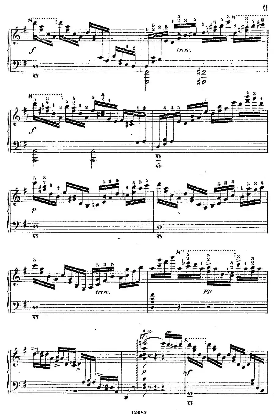 Douze Etudes de Salon Op.5（12首沙龙练习曲·2）