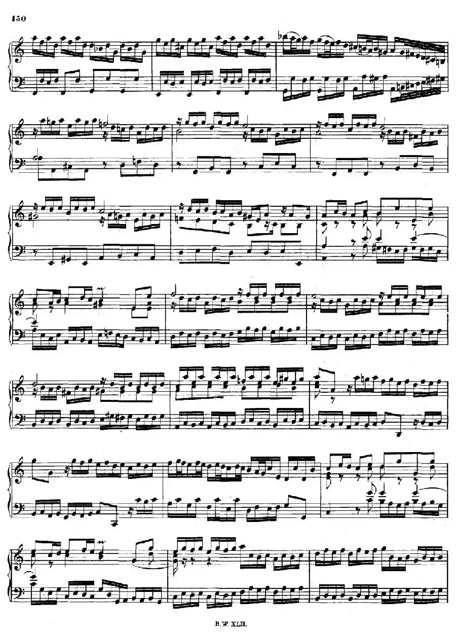 16 Concertos BWV 972-987（十六首为独奏古钢琴而作的协奏曲）（P91——100）