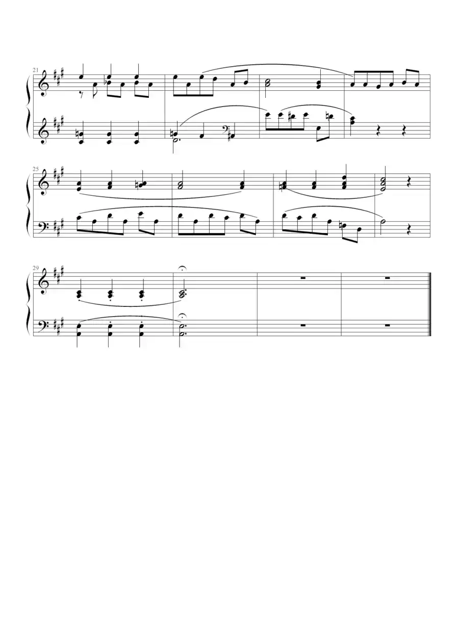 圣母颂(Ave Maria)(布格缪勒作曲版)