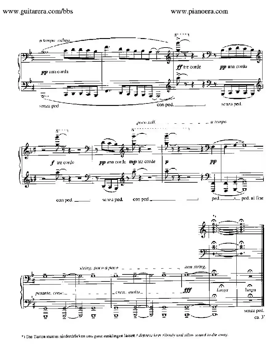 Musica Ricercata（音乐习作·5）