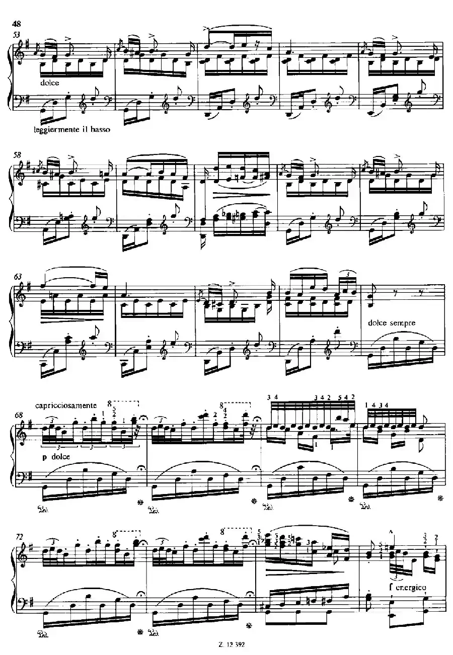 Soirées Musicales S.424（《音乐晚会（全12首）》第5首）