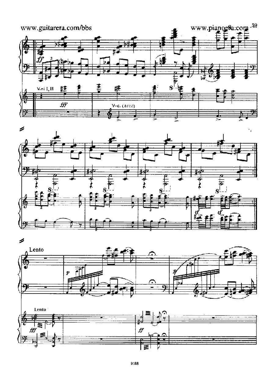 Piano Concerto in D-flat Major Op.37（降D大调钢琴协奏曲·Ⅱ·双钢琴）