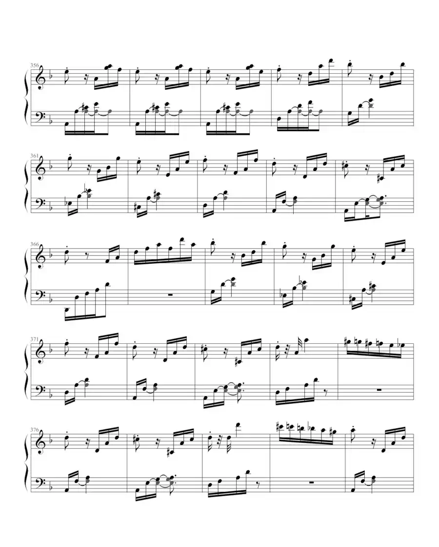 暴风雨(Beethoven's Sonata NO.17 Mov.3 )