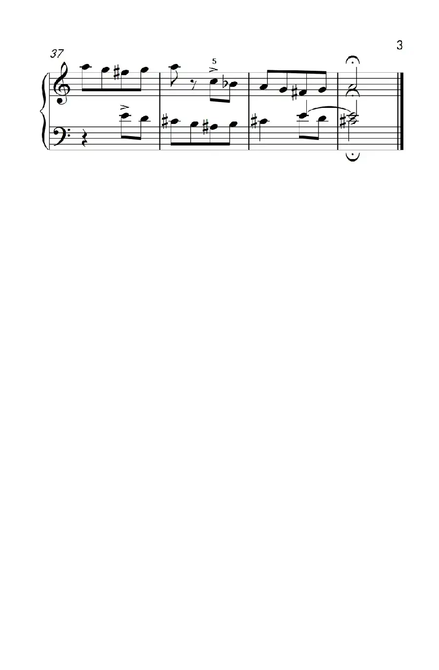 小六度平行进行（巴托克 小宇宙 钢琴教程 2）