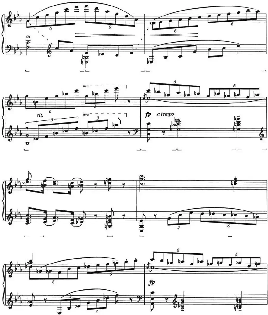 Etude 1.Liza（乔治·格什温练习曲·1、莉萨）