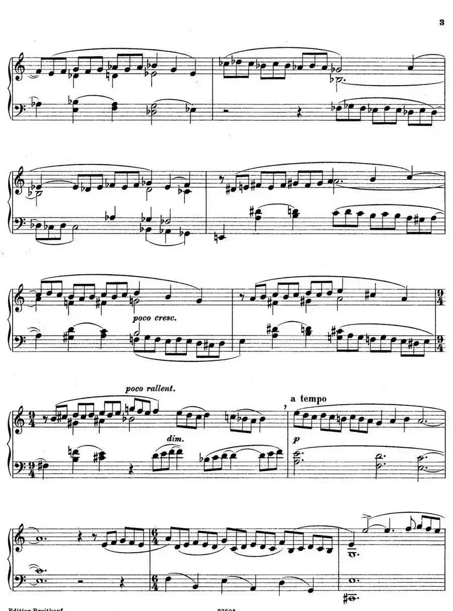 4 Lyric Pieces Op·74（4首抒情小品·1）