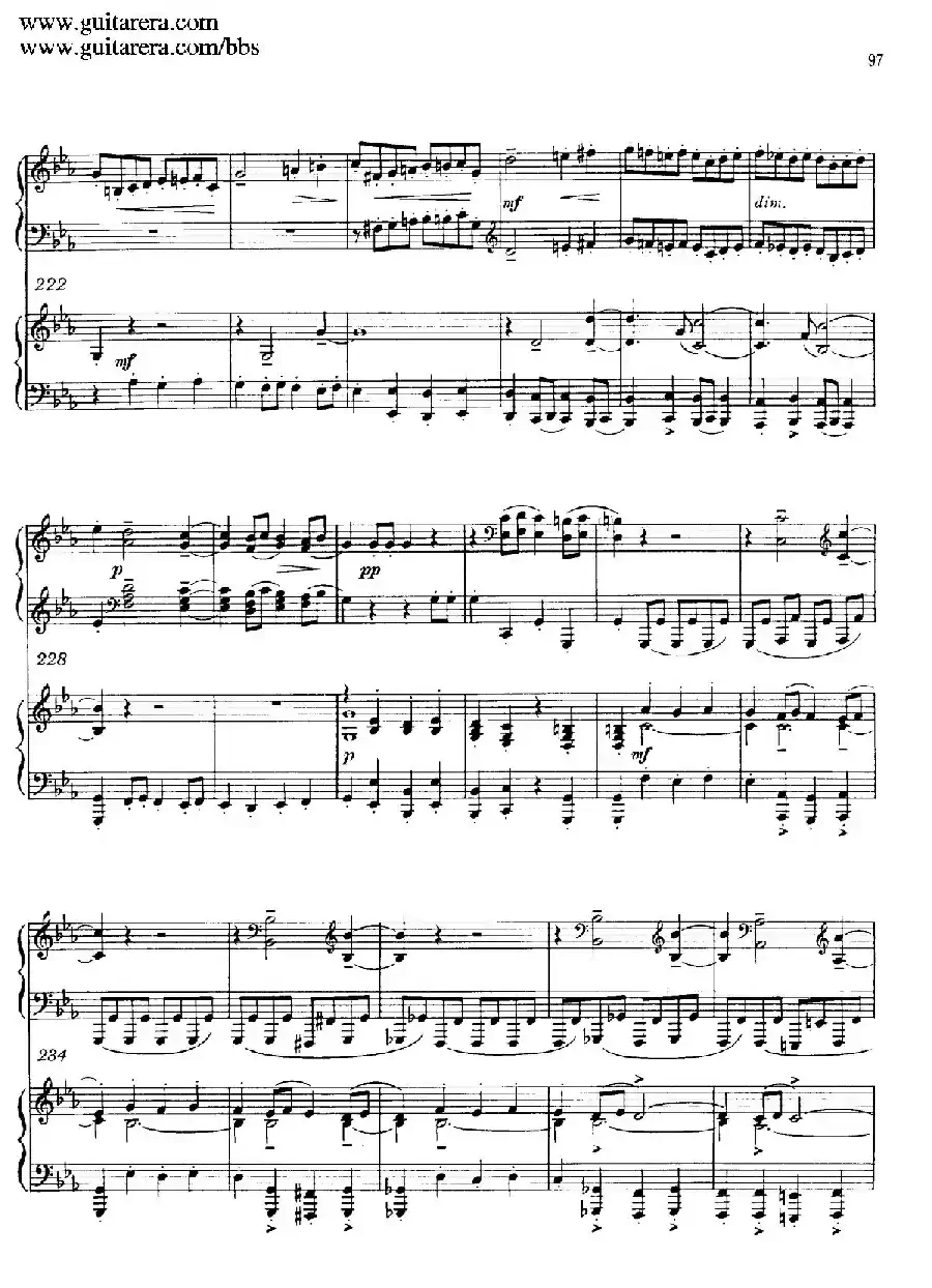c小调第二钢琴协奏曲 Op.18（双钢琴·第三乐章）