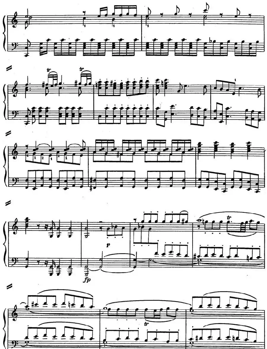 二十八部钢琴协奏曲 No.13（P1-15）