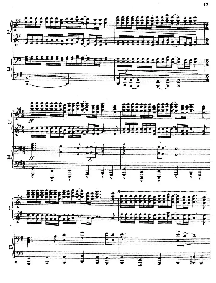 The Pines of Rome（交响诗《罗马的松树》·双钢琴）（第二部分：卡塔科巴墓地的松树）