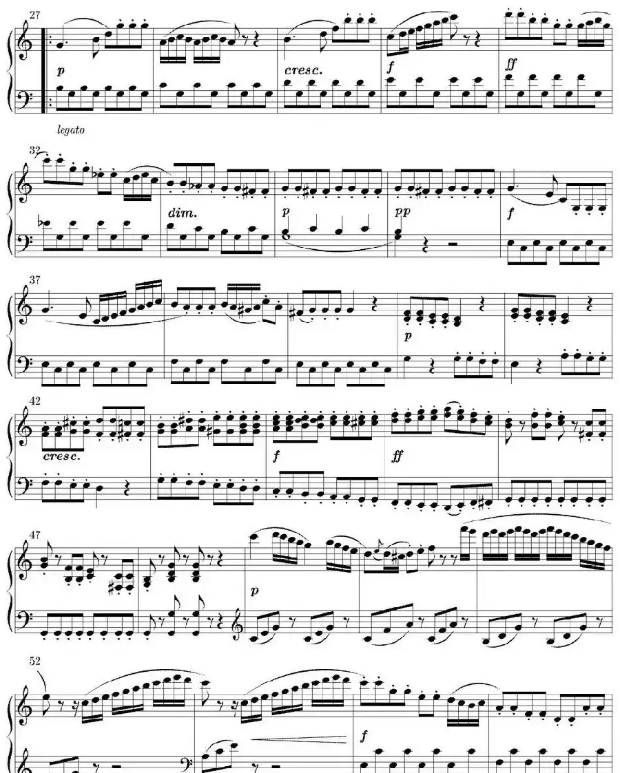 6 Sonatinas Op.36（6首钢琴小奏鸣曲-3）
