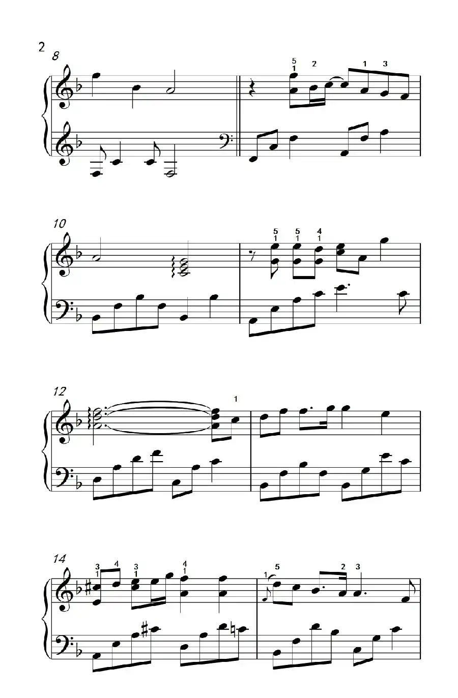 你的泪水浸冷了夏天(《弹吧音教》制谱版)