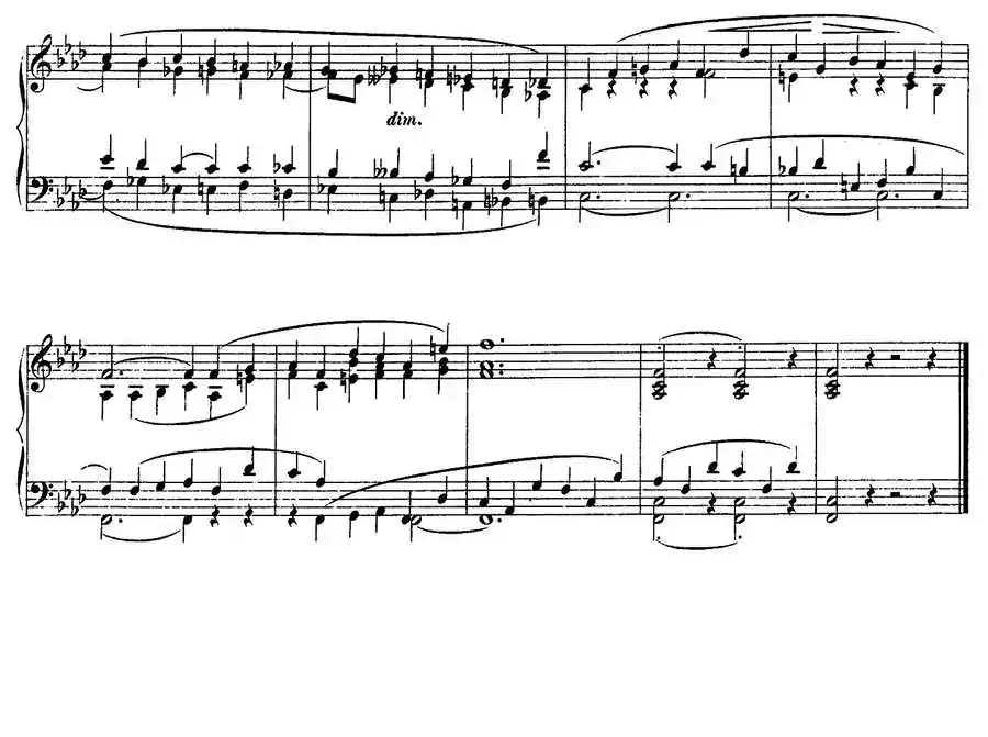 Four Fugues Op·72（4首赋格·3）