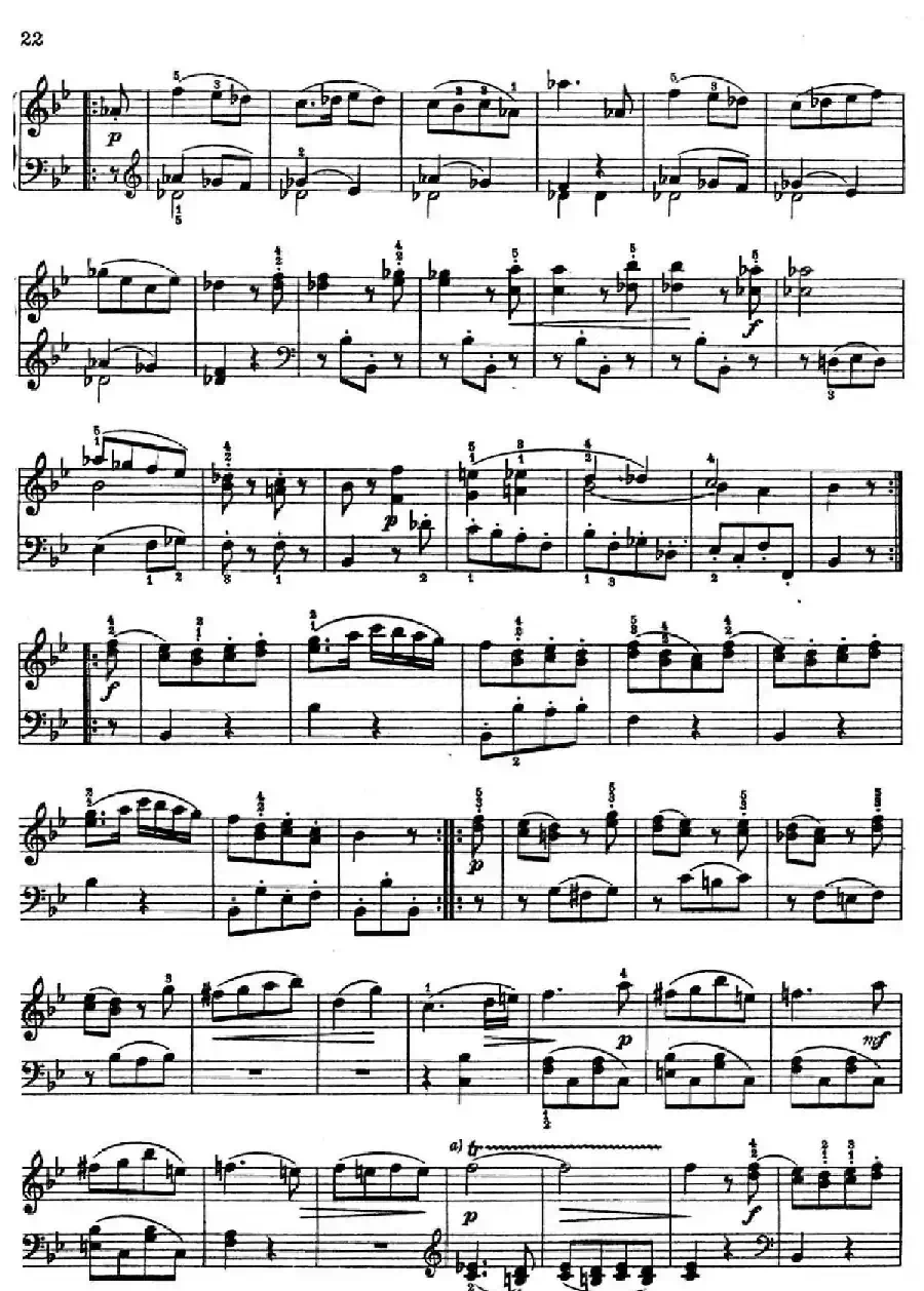 6 Viennese Sonatinas K.439b（6首维也纳小奏鸣曲·Ⅳ）