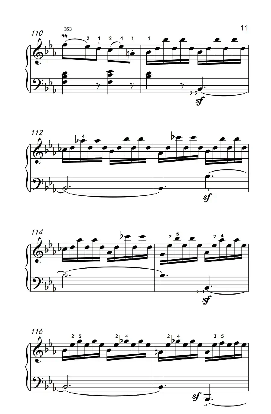 奏鸣曲 Opus 7 第一乐章(贝多芬奏鸣曲集 2)