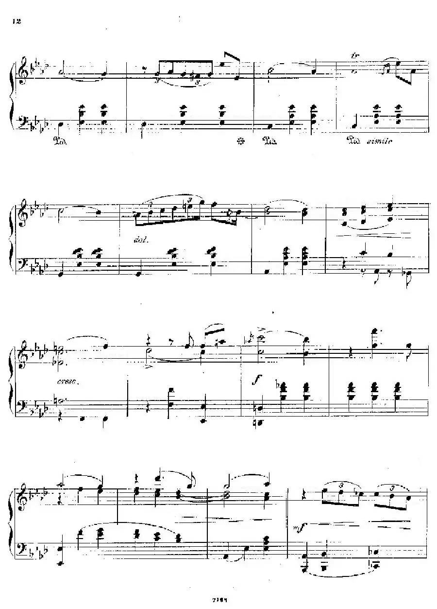 Phantasien Am Clavier Op.36（幻想曲集·第六首）