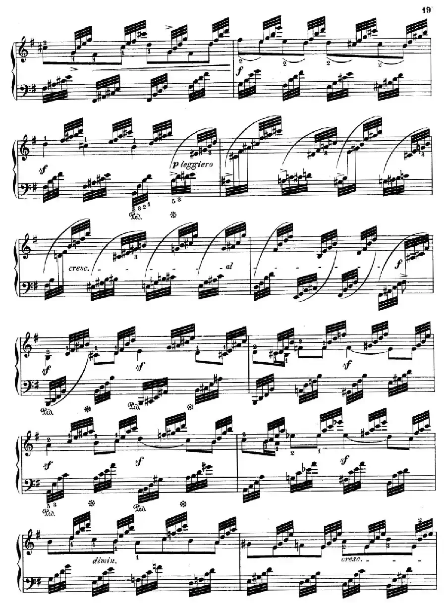 6 Preludes and Fugues Op.35（6首前奏曲与赋格·1）