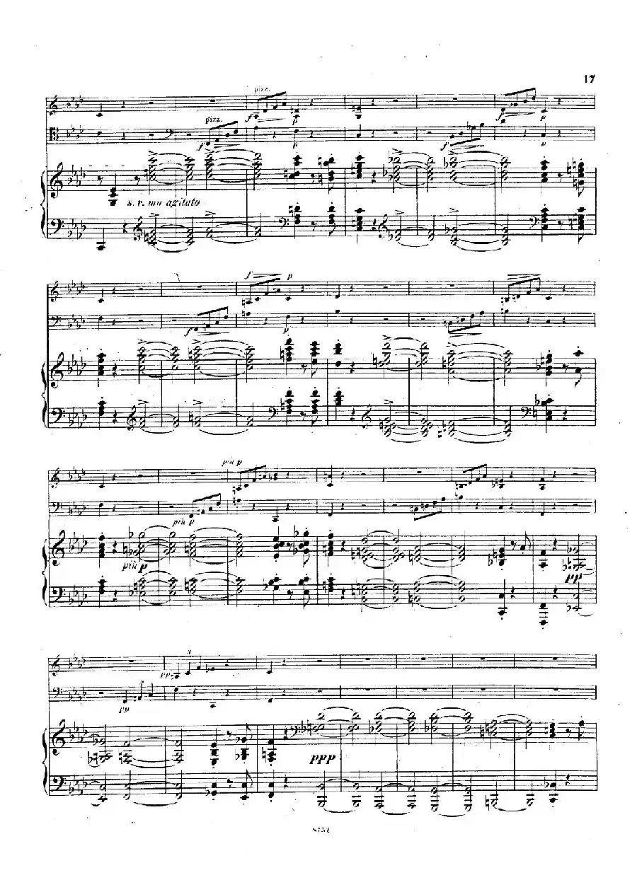 Piano Trio No.3 in c Minor Op.101（c小调第三钢琴三重奏）