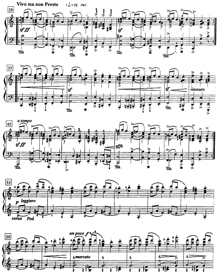 钢琴教程第八级 中外乐曲（富里安特舞曲）