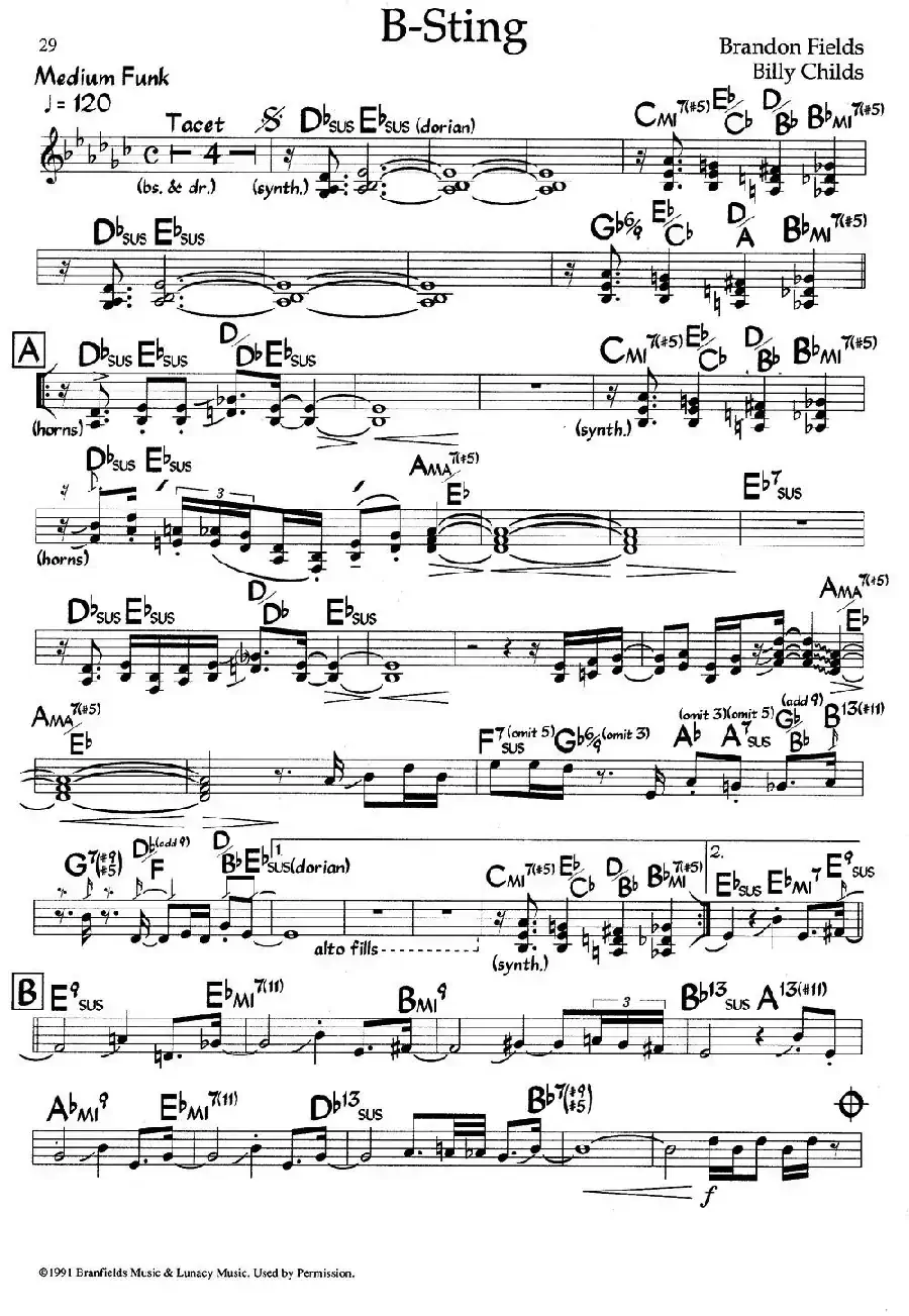 B-Sting（爵士钢琴曲）