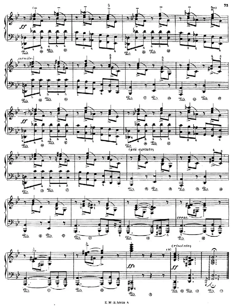 Preludes Op.28（24首前奏曲·22）