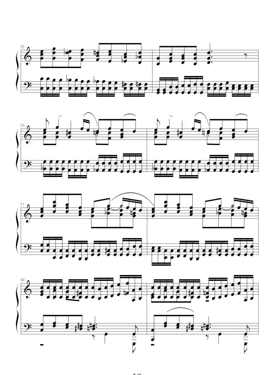 练习曲（Op.72 No.4）