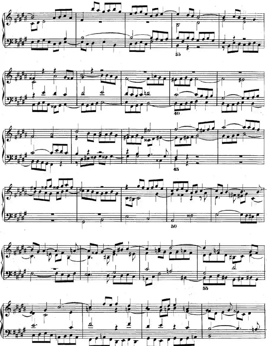 巴赫《平均律钢琴曲集·第二卷》之赋格曲(NO.23)