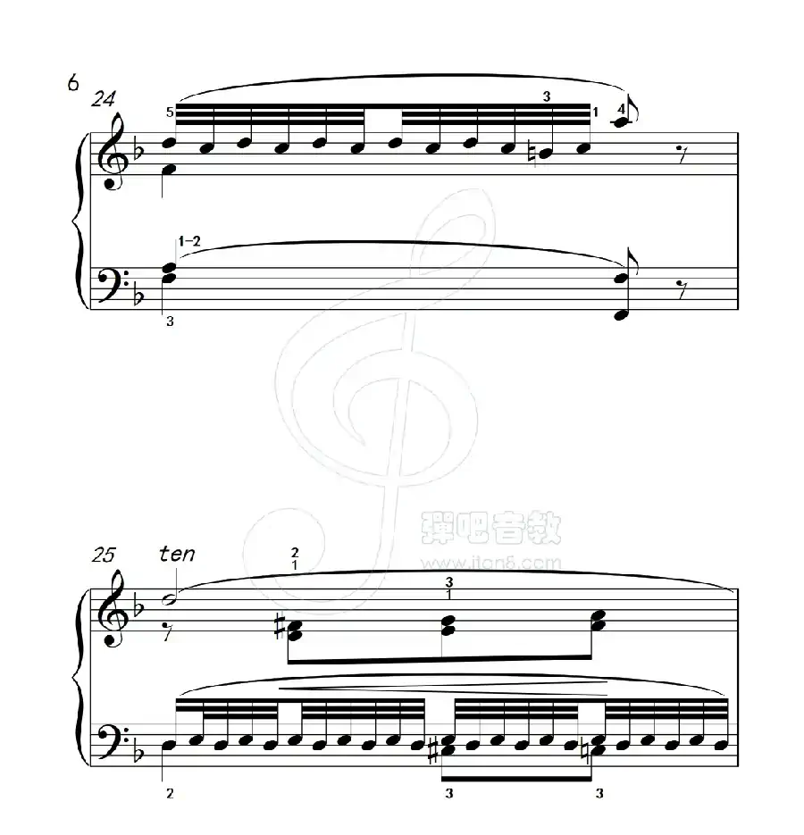 练习曲 14(克拉莫钢琴练习曲60首)