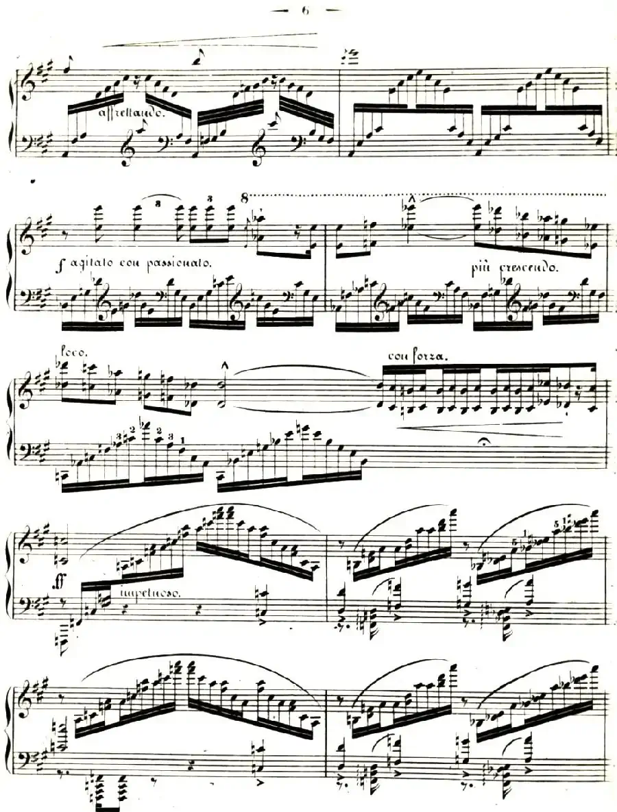 李斯特音乐会练习曲 S144（3 叹息 降D大调 S144 Un sospiro Db major）