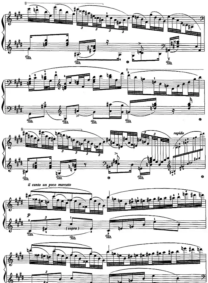 现代钢琴曲：12、水之游戏