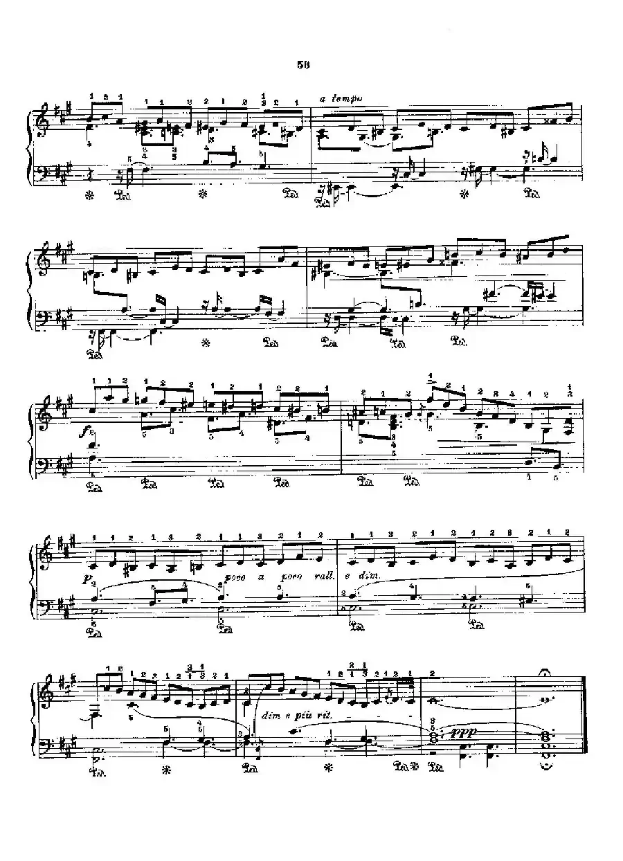 53首以肖邦练习曲为素材而作的练习曲（No.28A）